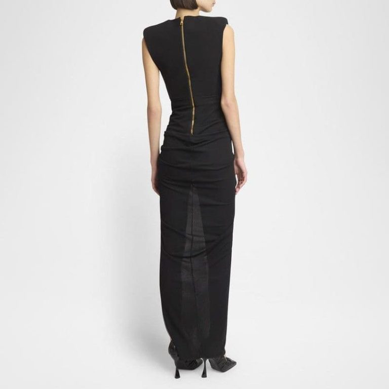 BALMAIN best quality Velvet dresses-6