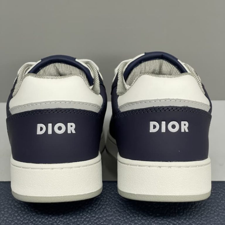 Dior Top quality men and women casual fashion flat color contrast sneaker shoes 3