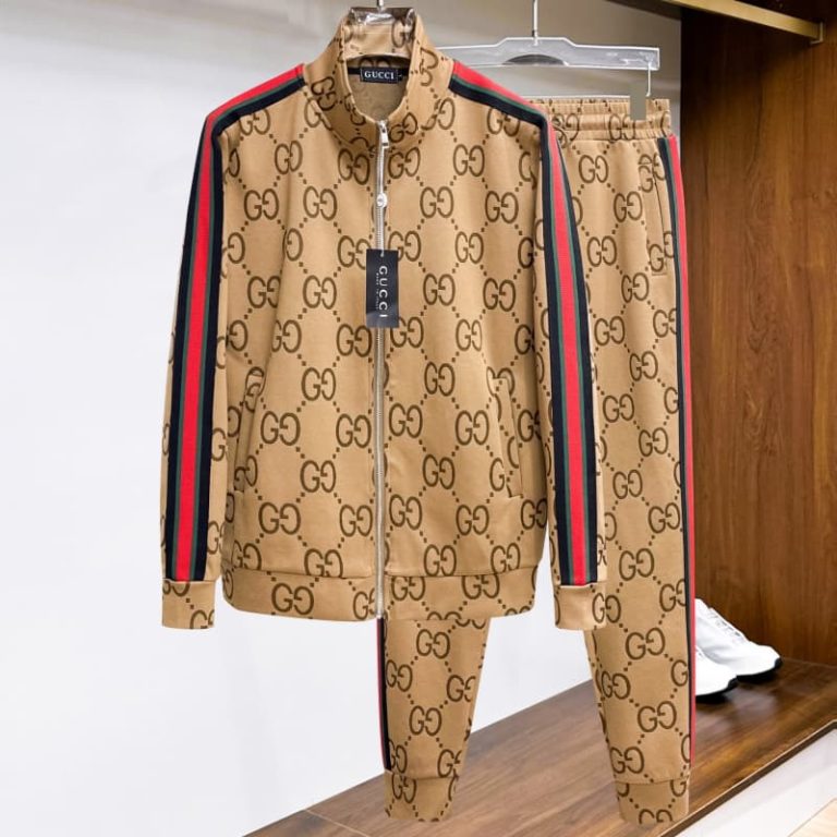 Gucci Men Full body logo long tracksuits-1