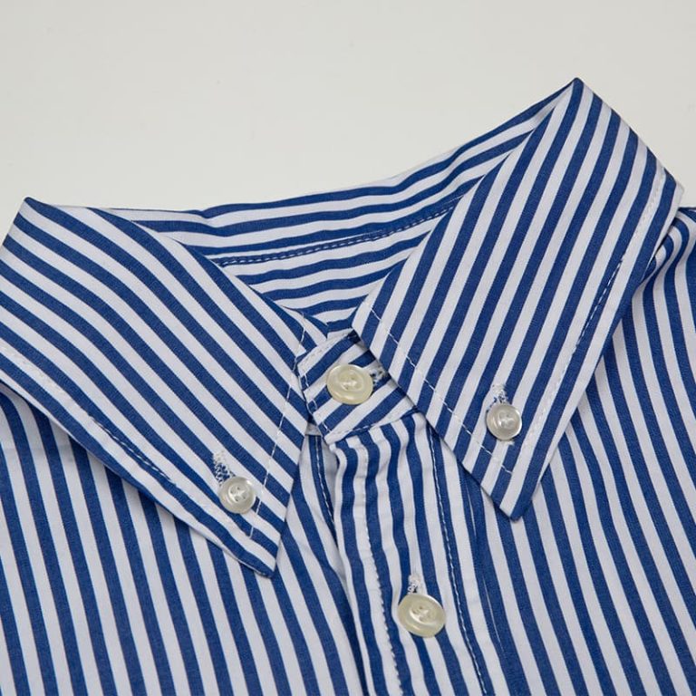 Ralph Lauren Blue And White Striped Shirt-4