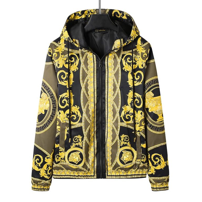 Versace High Quality MEN Wild Barocco Bomber Jacket