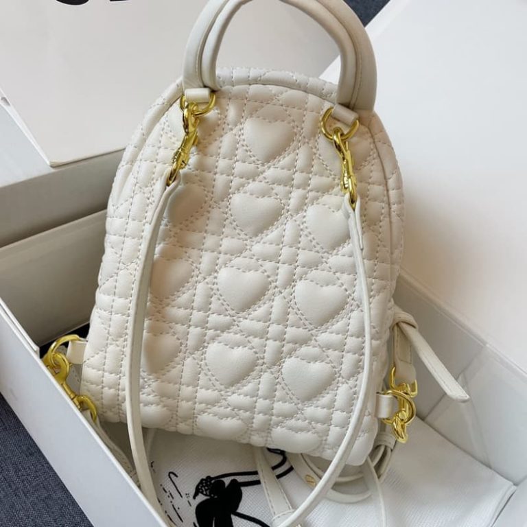 Dior High Quality Mini Dioramour Cannage Lambskin Backpack-2