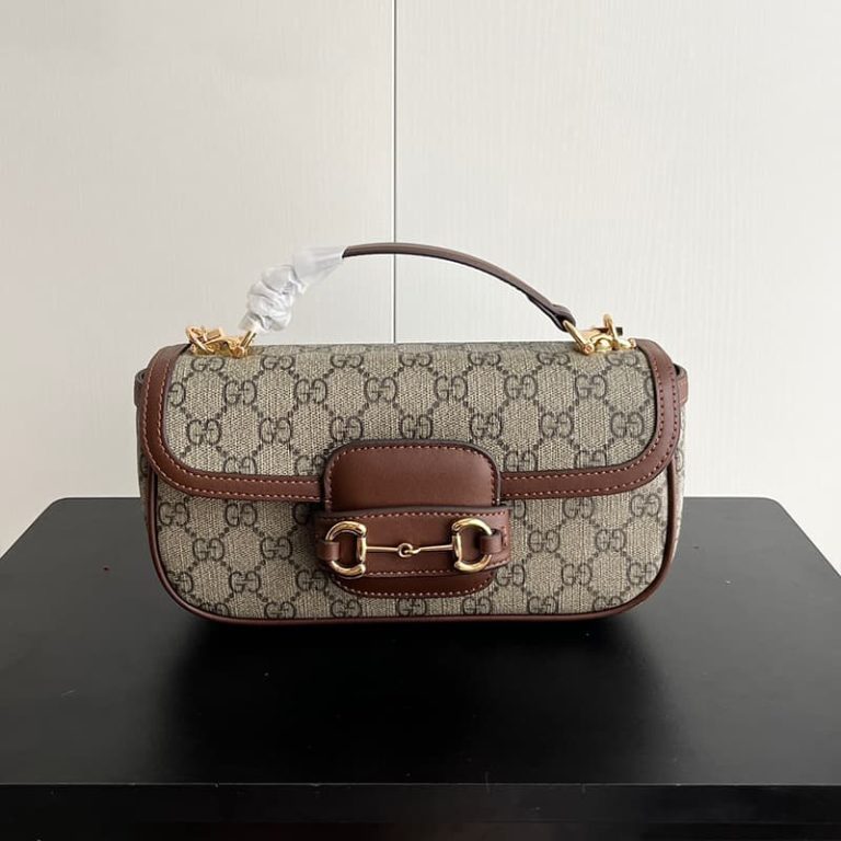 Gucci High Quality Women Shoulder Bag Letter Print Leather Flap Design Shoulder Bag Crossbody Bag-4