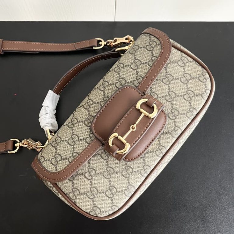 Gucci High Quality Women Shoulder Bag Letter Print Leather Flap Design Shoulder Bag Crossbody Bag-9