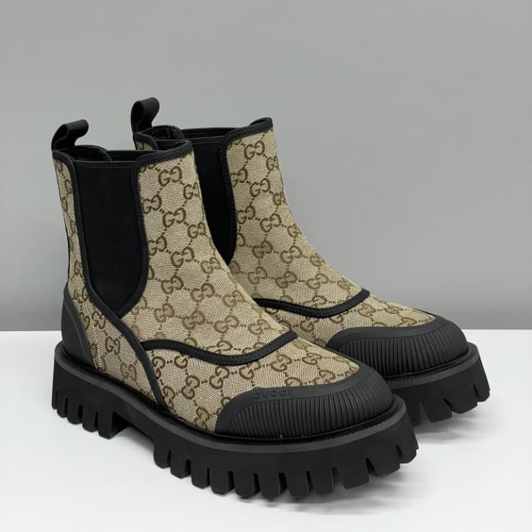 Gucci Top quality women letter embroidery short-length boots SH177