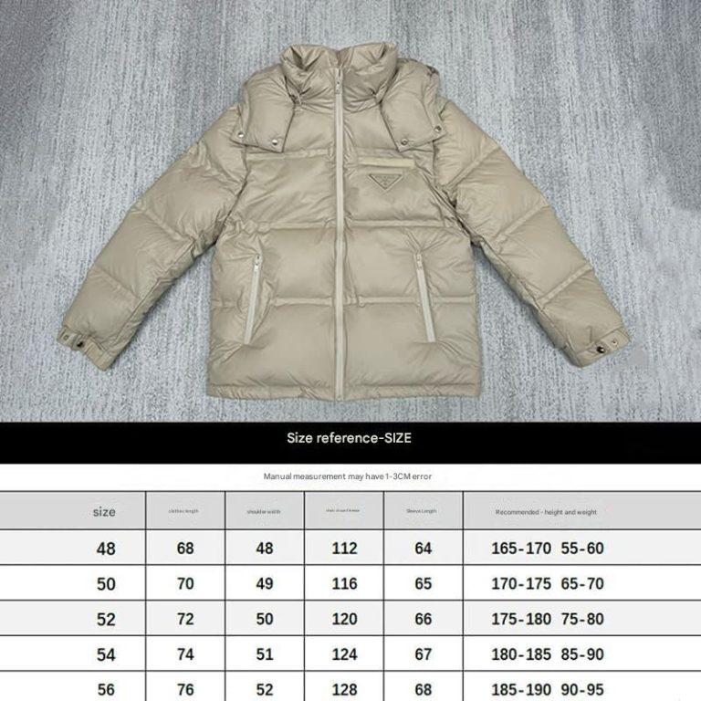 PRADA winter women jacket designer down jacket triangle metal label hooded outdoor down jacket-7