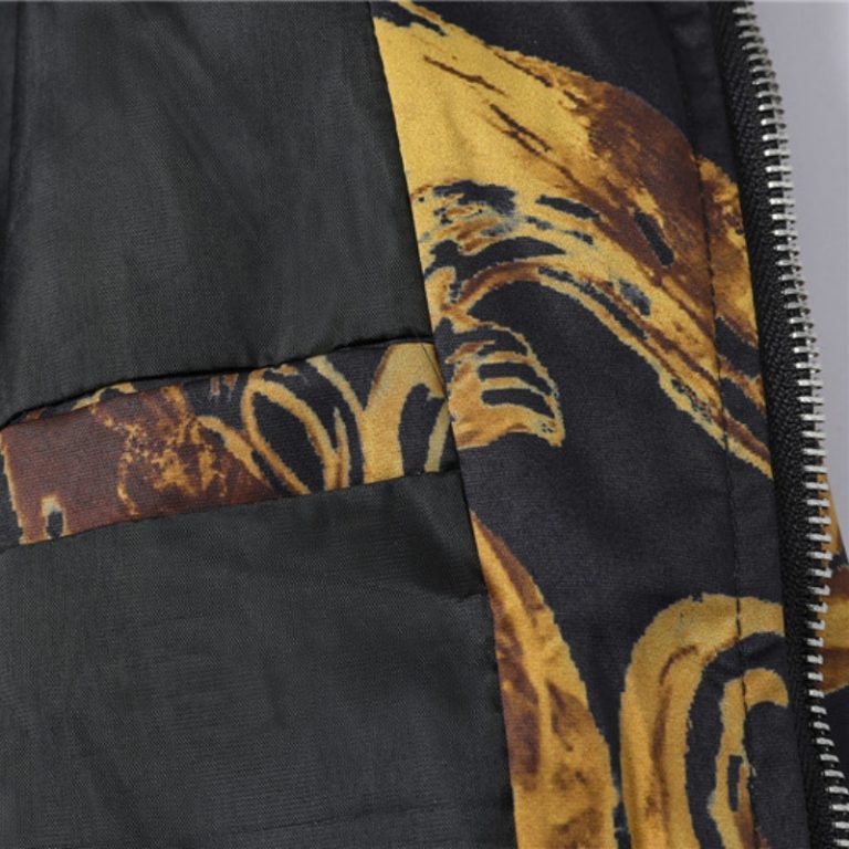 Versace High Quality Men Zipper Full Logo Printed Jacket FZ265 (4)