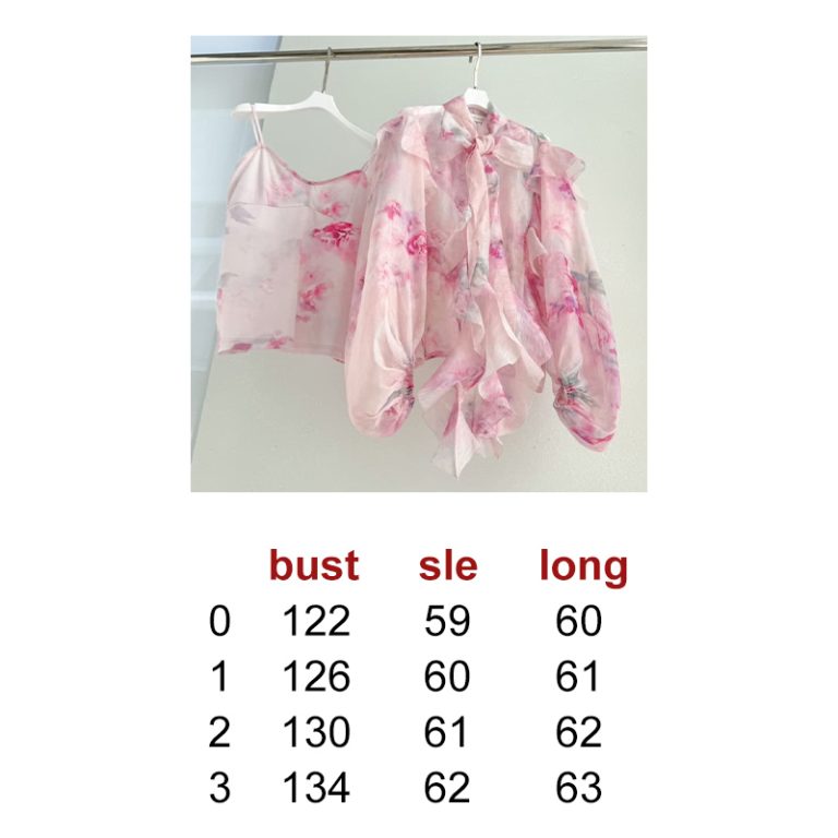 Zimmermann High Quality Pink Crush Bow Tie Ruffle Shirt Blouse55%LINEN 45%SILK Skirt 100% LINEN-15